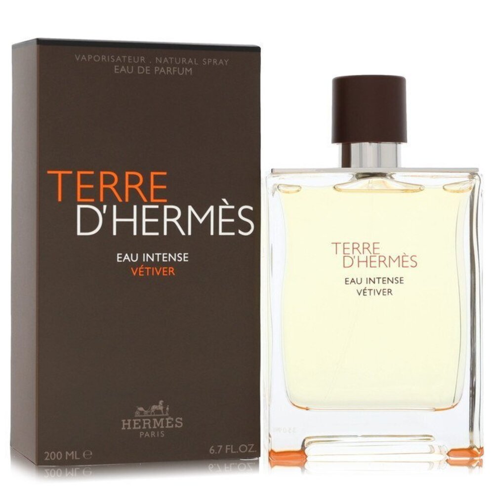 Terre D'hermes Eau Intense Vetiver by Hermes Eau De Parfum Spray 6.8 oz